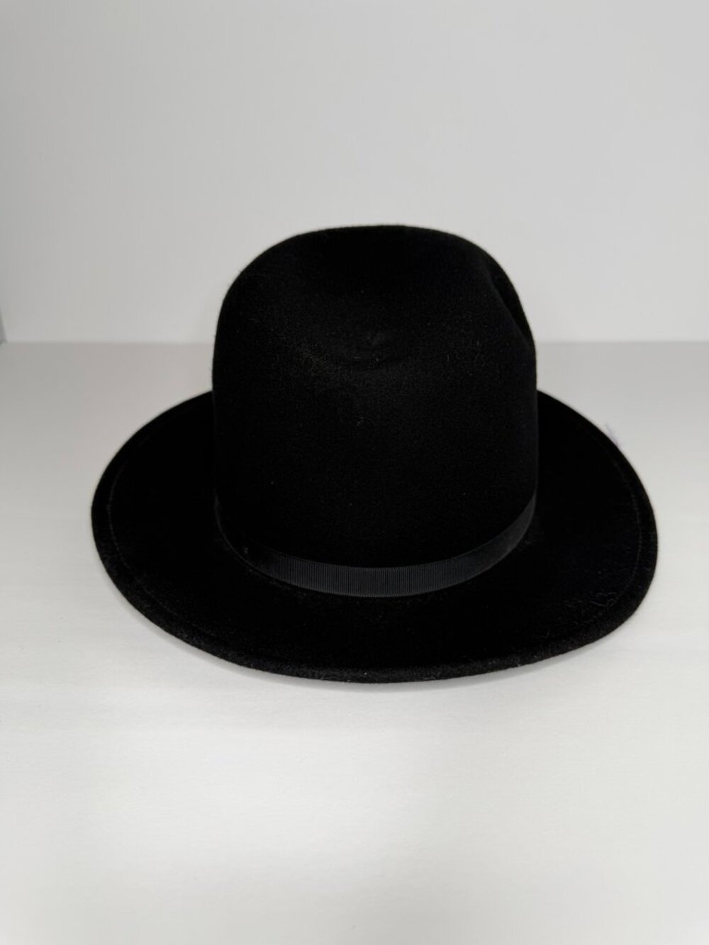 Country Gentleman Wool Felt Fedora – Black – Made in USA